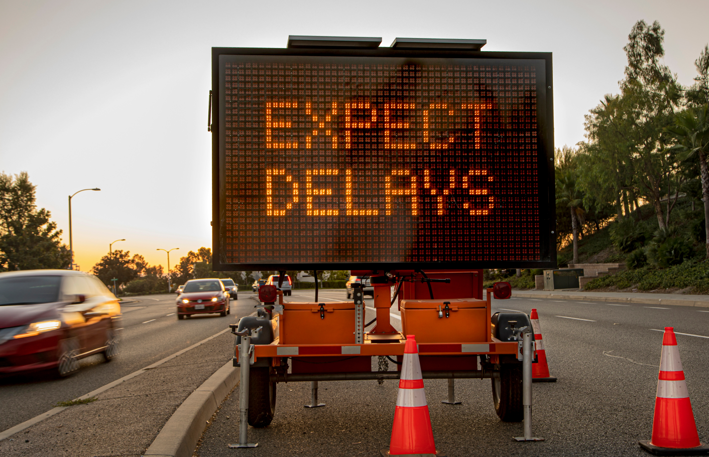 Expect delays (1)